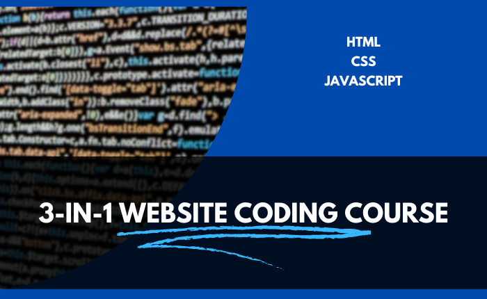 3-in-1 Website Coding – Basics of HTML, CSS & JavaScript